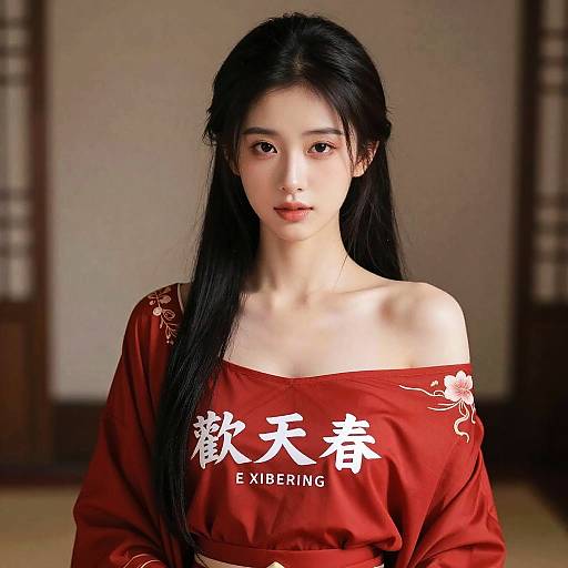 Photorealistic Portrait of a Girl in Hanfu