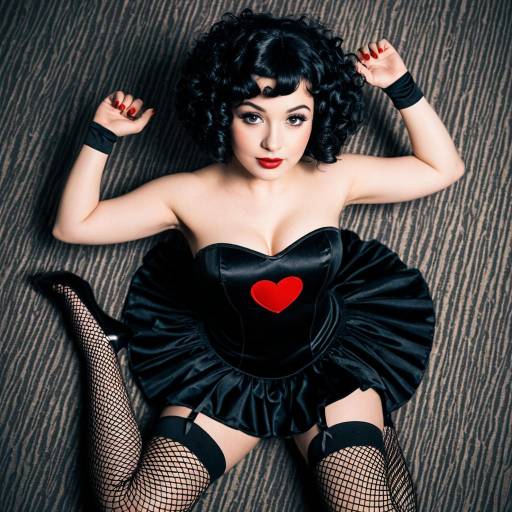 Vintage Betty Boop Cosplay Outfit