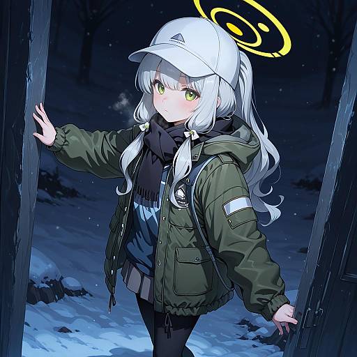 Illustration of Hare (camp) (blue archive), blue archive in the style of Madjian