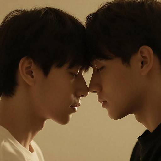 Intimate Profile of Two Young Men