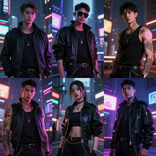 Futuristic Cyberpunk NSFW Digital Art