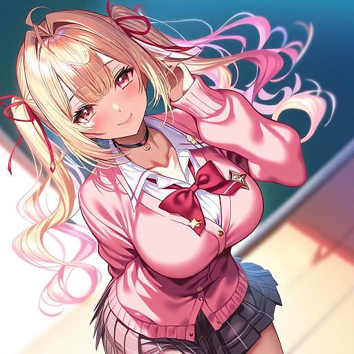 Illustration of Hoshikawa sara (4th costume), nijisanji in the style of Piromizu