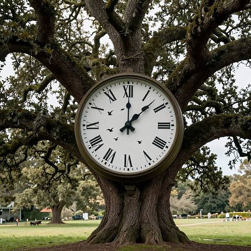 Colossal Oak Embracing Timeless Harmony