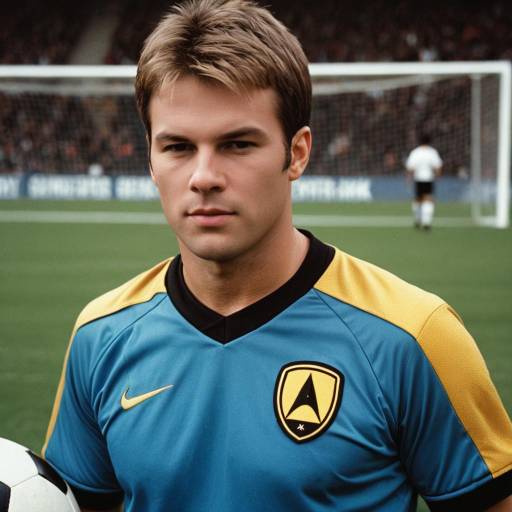 Realistic Captain Kirk Soccer Uniform Design