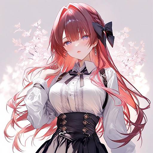 Illustration of Anna (ikeuchi tanuma), original in the style of Pottsness