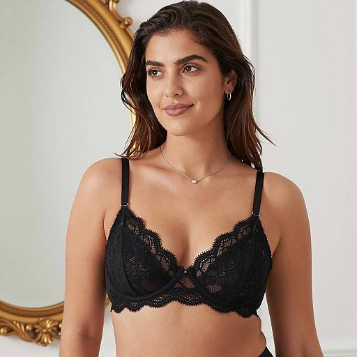 Elegant Portrait of a Smiling Woman