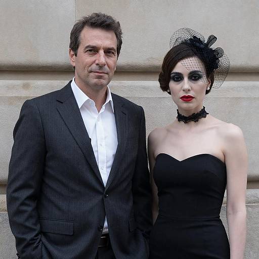 Elegant Couple in Formal Attire