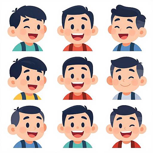 Vibrant Vector Character Design Art