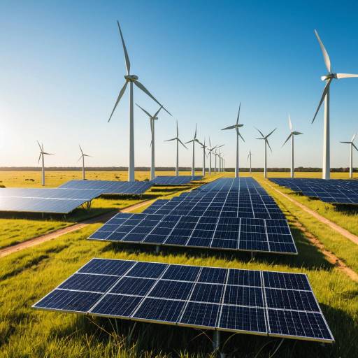 Solar and Wind Renewable Energy Farm