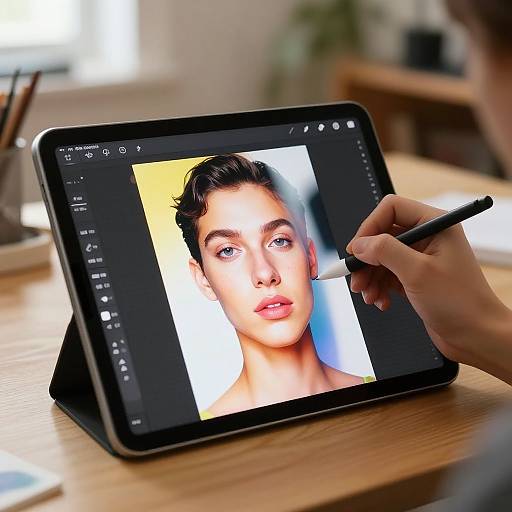 Digital Face Editing in Cozy Studio