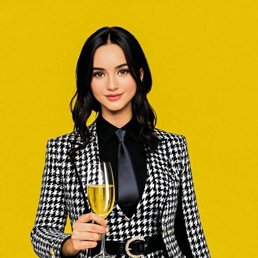 Confident Professional in Houndstooth Fashion Confident Professional in Houndstooth Fashion