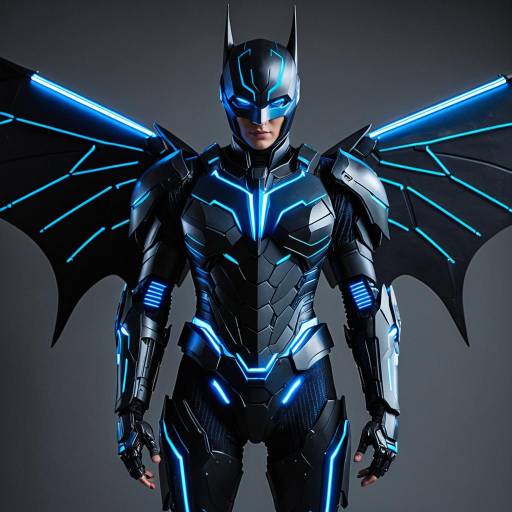 Futuristic Batwing Cosplay Costume Design