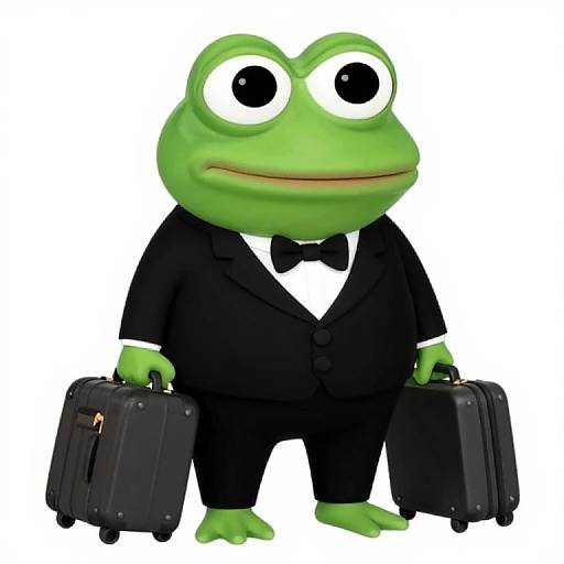 Magical Girl Pepe in Tuxedo