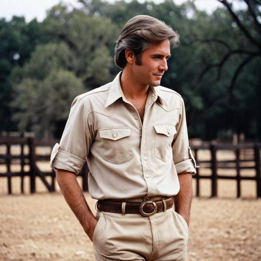 80s Western Style Cosplay in Paris, Texas