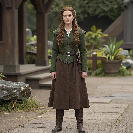 Photorealistic Lady Arwen Costume Design