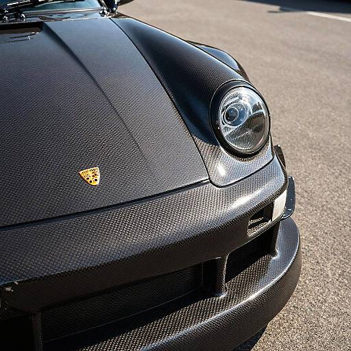 Macro Shot of RWB Porsche Body