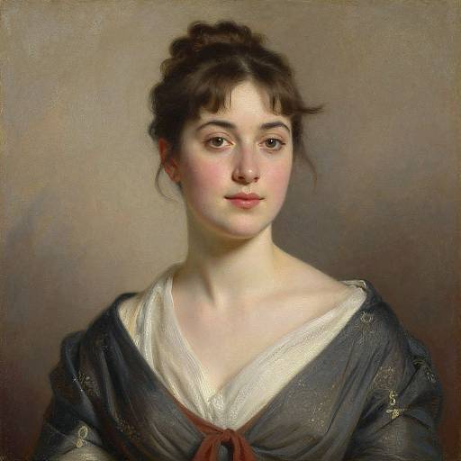 Classical Portrait by Johanna Harmon