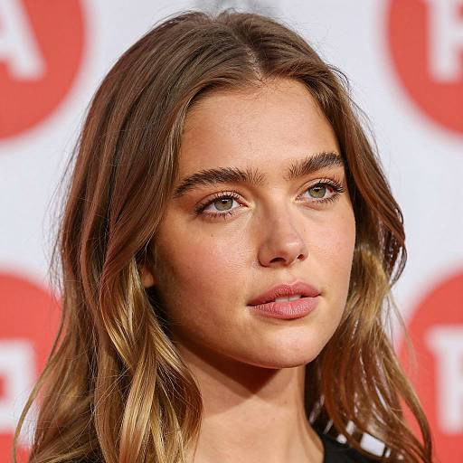 Close-Up Portrait of a Young Woman