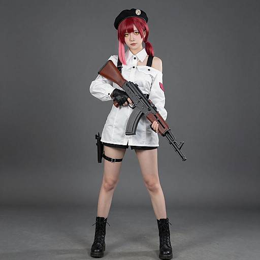 Cosplay photo of mp7 (girls' frontline). Costume clothes