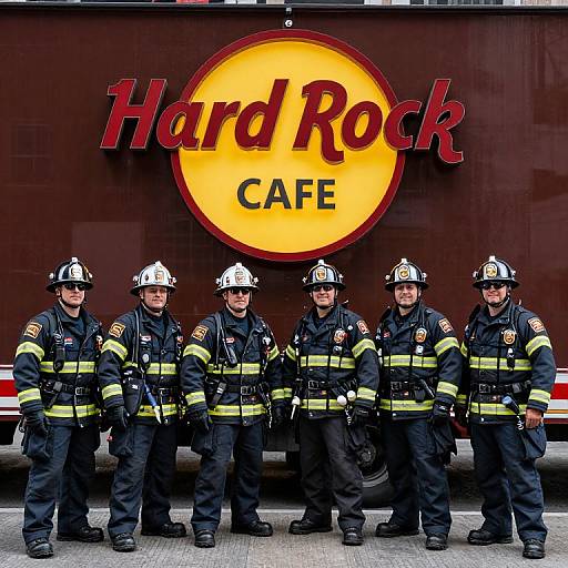 Hard Rock Cafe NY Honors FDNY