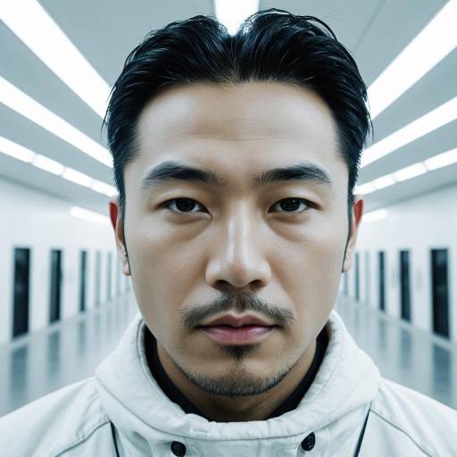 Hyper-Realistic Cyberpunk Portrait