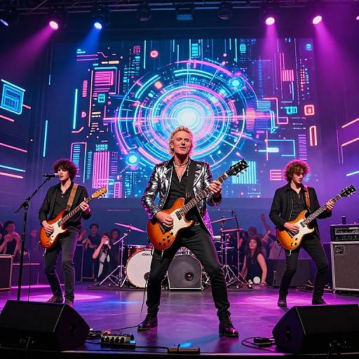 Johnny Silverhand Cyberpunk Band Performance