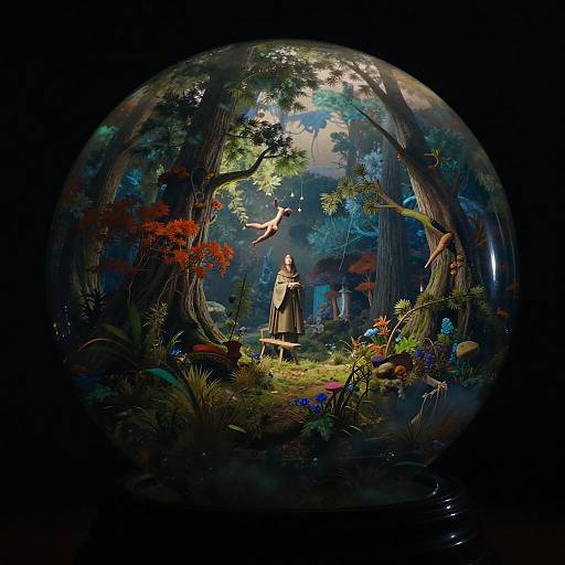 Thomas Cole Fantasy Glass Ball