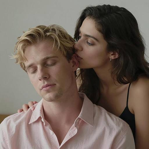 Intimate Moment Between a Couple