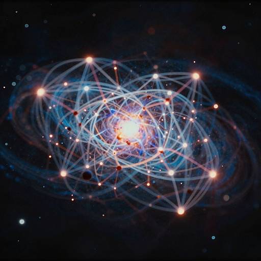 Cinematic Neural Network Universe Scene