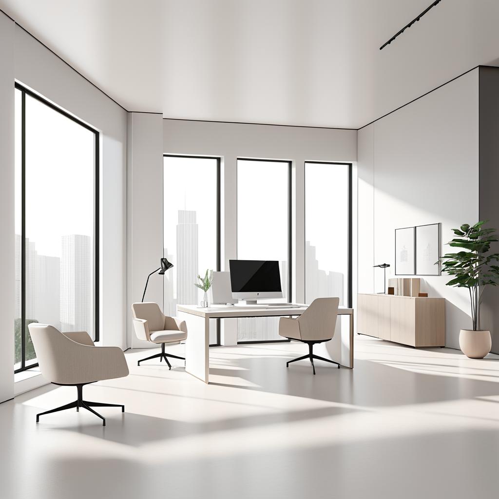 Minimalist Modern Office Interior Design