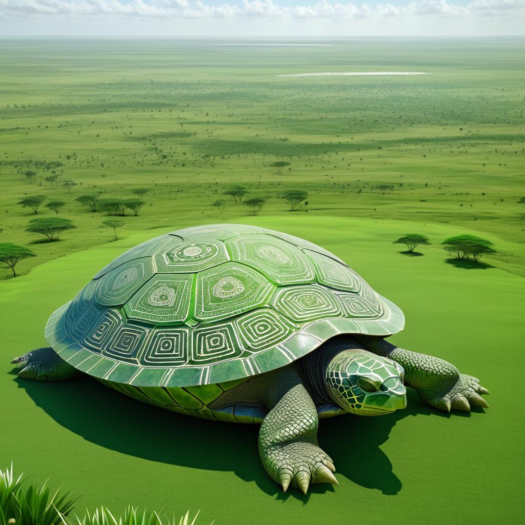 Mystical Plateau of the Giant Turtle