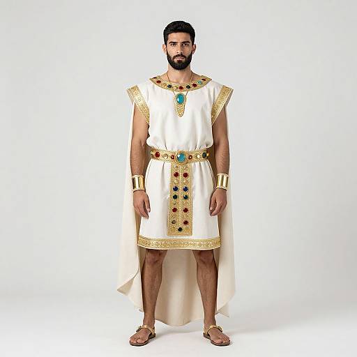 Greek Male Costume with Beard