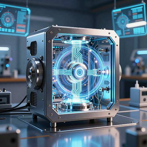 Futuristic Temporal Kit Device