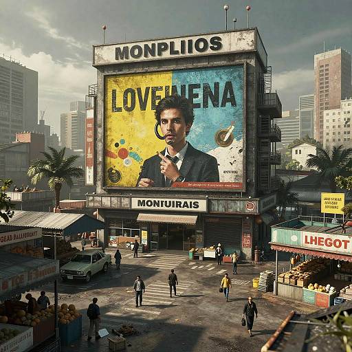 Dystopian Marketplace Economic Imbalance