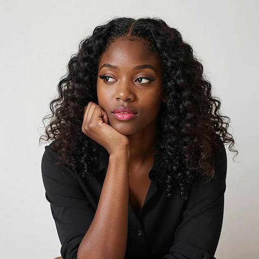 Chic Portrait of a Confident Woman