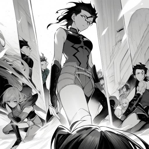 Diarmuid Ua Duibhne in Monochrome Comic
