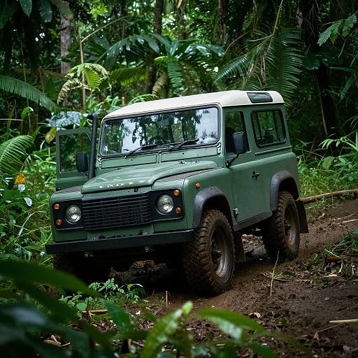 1970 Land Rover Defender Jungle Adventure