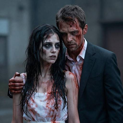 Dramatic Encounter in an Industrial Setting