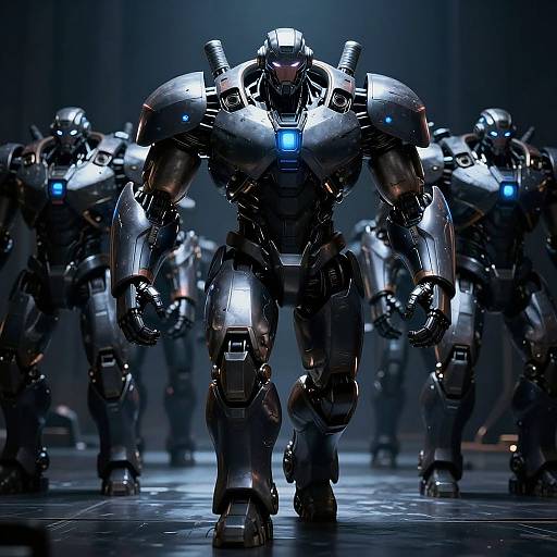 Biomechanical Alpha Robot Leader