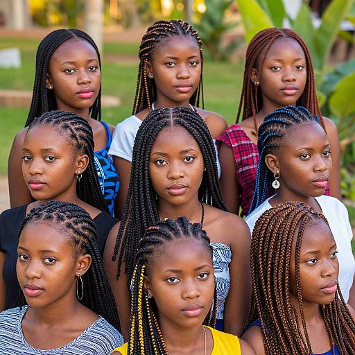 Elegant African Braided Hairstyles