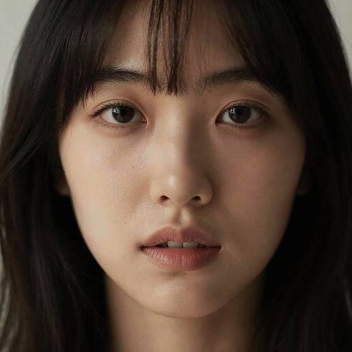 Photorealistic Close-Up Portrait of Woman