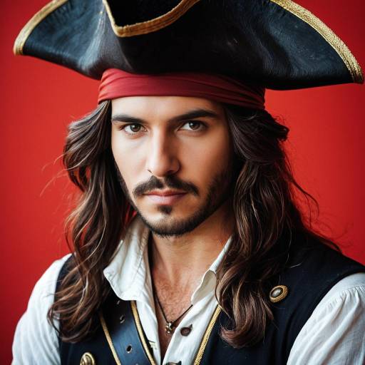 Male Captain Hook Costume Character
