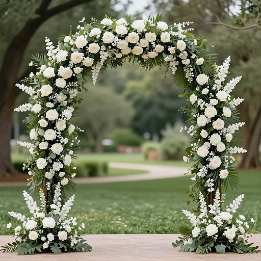 Floral Wedding Arch Decoration Ideas