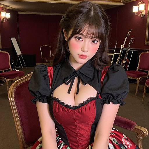 Glamorous Queen Band Costume Portrait