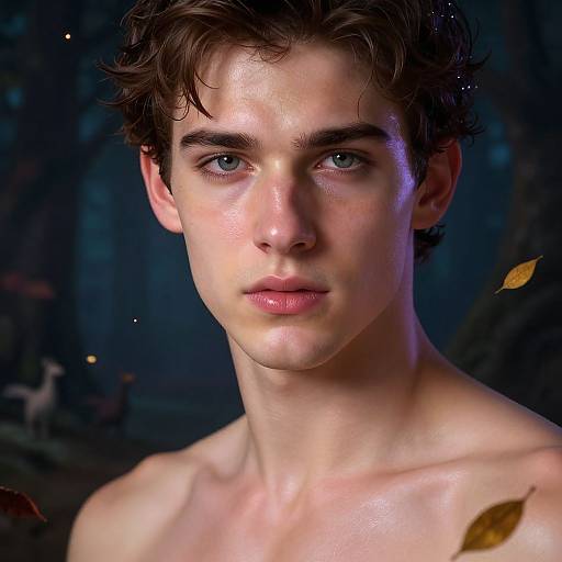 Majestic Handsome Roman Portrait