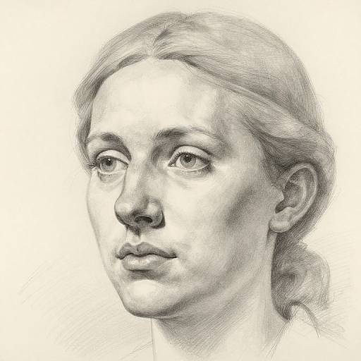 Expressive Facial Anatomy Portrait Study