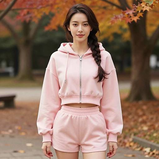 Autumn Casual in Kyoto Animation Style