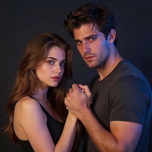 Intense Expressions in Colorful Light