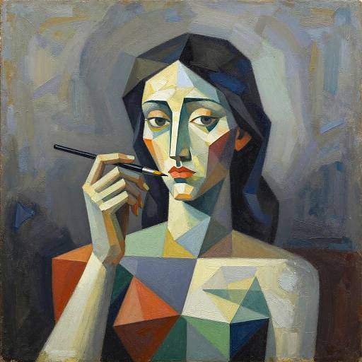 Visionary Cubist Artist Sculpting Boundless Legacy