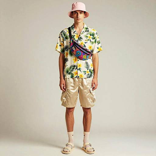 Tacky Tourist in Stylish Summer Outfit